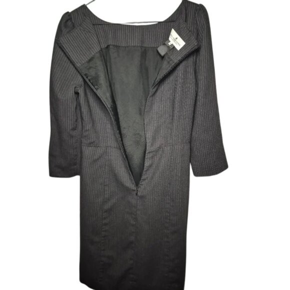 Designers Remix grey wool-blend dress with knot detail size US 8 - Picture 4 of 5